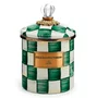 Pote Courtly Check Quadriculado Verde 12cm - Mackenzie Childs
