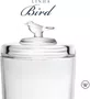 Pote de Cristal Ecológico com Tampa Bird 10,5x10,5cm - Wolff