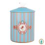 Pote Stripes Azul/cáqui Love Birds - Pip Studio