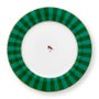 Prato de Jantar Stripes Esmeralda/verde - Love Birds - Pip Studio