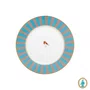 Prato de Sobremesa Azul Stripes Love Birds - Pip Studio