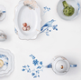 Prato de Sobremesa Flowers Royal White - Pip Studio