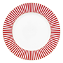 Prato de Sobremesa Stripes Rosa 21cm - Pip Studio