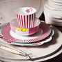 Prato de Sobremesa Stripes Rosa 21cm - Pip Studio