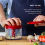 Processador de Alimentos Manual Triturador Moedor - Kitchenaid