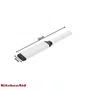Ralador Zester Fino Inox Queijo Legumes Branco - Kitchenaid