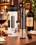 Saca Rolhas Elétrico USB Trender com Corta Lacre - Fracalanza