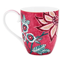 Set/2 Caneca Extra Grande Rosa Flower Festival - Pip Studio
