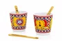 Set 2 Copinhos com 2 Misturadores Dolce & Gabbana Carreto - Bialetti