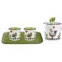 Set 2 Copos Espresso Nbc 90 Ml Verde Cocorico - Egan Italy