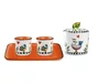 Set 2 Copos Espresso Nbc 90ml Laranja Cocorico - Egan Italy