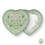 Set 2 Pratos Coração Lily & Lotus Verde - Pip Studio