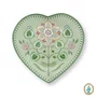 Set 2 Pratos Coração Lily & Lotus Verde - Pip Studio