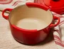 Set 2 Protetores de Silicone para Tampa Cerise/vermelho - Le Creuset