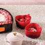 Set 2 Ramekin Coração Vermelho Cerise - Le Creuset