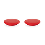 Set 2 Tampas de Silicone para Moedores Vermelho Le Creuset