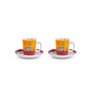 Set 2 Xic Espresso/pires 100ml Vermelho Le Casette - Egan Italy