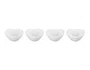 Set 4 Mini Bowls Coração Branco White - Le Creuset