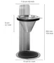 Set Café Pour Over e Base Inox Mr. Brew - Adhoc