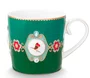 Set Caneca Chá 3 Peças Medallion Verde Esmeralda - Pip Studio