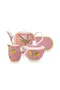 Set Grande Tea Chá com 4 Peças Rosa La Majorelle - Pip Studio