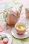 Set Grande Tea Chá com 4 Peças Rosa La Majorelle - Pip Studio