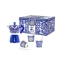 Kit Cafeteira Italiana Moka 3 Xíc Dolce & Gabbana Blu - Bialetti