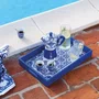Kit Cafeteira Italiana Moka 3 Xíc Dolce & Gabbana Blu - Bialetti