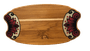 Tabua de Madeira Flower 02 - Woodland