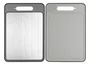 Tábua Dupla Face Inox C Amolador 36,5x25cm - Tuut