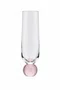 Taca Champagne Vidro Orbe Rose Unidade
