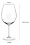 Taça de Cristal para Vinho Petrus 1230ml 2 Peças - Strauss