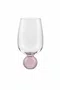 Taca Vidro Orbe Rose