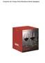 Tacas Salute Cristal Vinho Bordeaux 4 Pecas