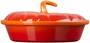 Travessa C Tampa Abóbora 23cm Laranja - Le Creuset