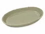 Travessa Oval Melamina com Borda Relevo Fendi 51cm - In casa