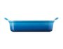 Travessa Retangular 32cm Azul Marseille Heritage Le Creuset