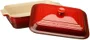 Travessa Retangular 32cm com Tampa Vermelho Cerise - Le Creuset