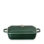 Travessa Retangular com Tampa San Fran 30cm Verde Foret - Le Creuset