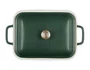 Travessa Retangular com Tampa San Fran 30cm Verde Foret - Le Creuset