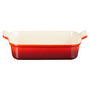 Travessa Retangular Heritage Vermelho 19cm Le Creuset
