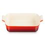 Travessa Retangular Heritage Vermelho 19cm Le Creuset