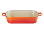 Travessa Retangular Signature Laranja 37cm - Le Creuset