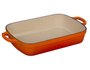 Travessa Retangular Signature Laranja 37cm - Le Creuset