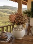 Vaso de Cerâmica Off White 35 X 28 CM - Grillo