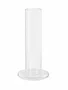 Vaso de Vidro Transparente 15x7x5cm - Grillo