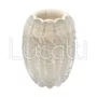 Vaso em Vidro Murano Bege - Lucatti