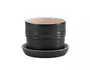 Vaso para Ervas com Bandeja 14cm Matte Black - Le Creuset