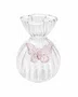 Vaso Vidro Borboleta Rosa 8 X 11cm