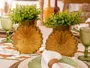 Vaso Vidro Flor Amarelo 14,5 X 7 X 15cm - Tuut